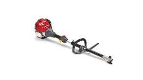 3/4 front side view of Honda VersAttach Powerhead on white space.   